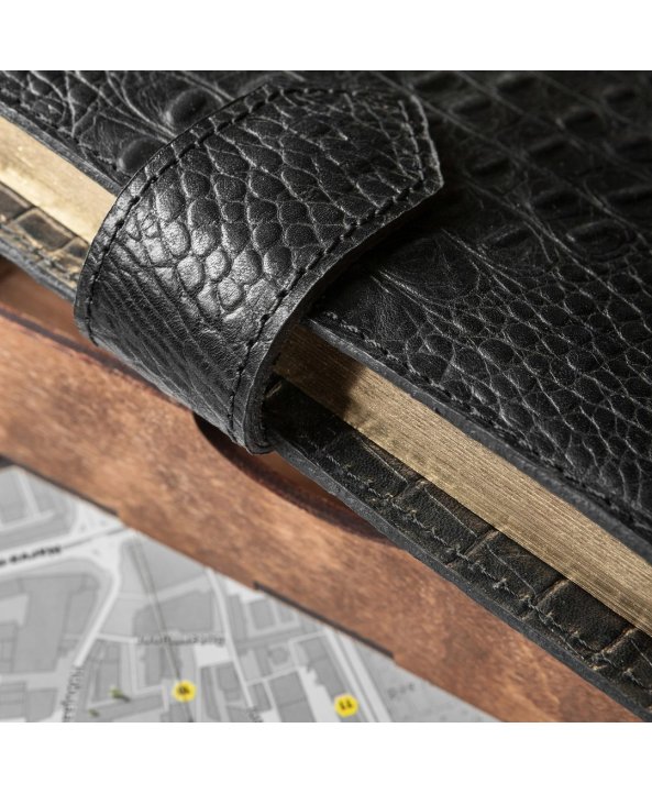 Ежедневник А5 CROCO Black - Betterson