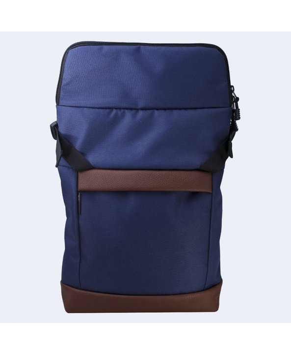 Синий рюкзак Rolltop medium - Twins Store