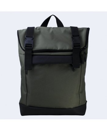 Зелений рюкзак Rolltop medium - Twins Store