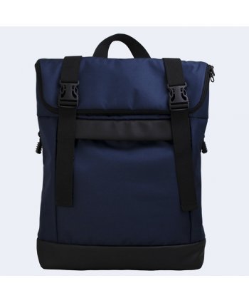 Сине-черный рюкзак Rolltop medium - Twins Store