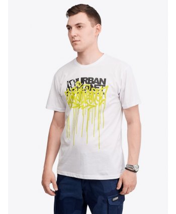 Футболка мужская Drips Wht - Urban Planet Streetwear