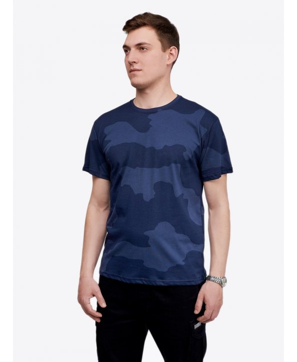 Футболка чоловіча Camo T Nvy - Urban Planet Streetwear