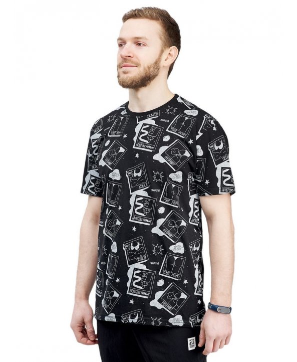 Футболка Marker Blk Ts - Urban Planet Streetwear