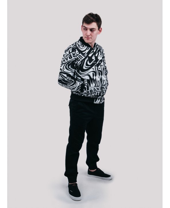 Чоловічий бомбер Splash Bomb Blk - Urban Planet Streetwear