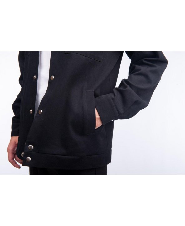 Куртка OVERSHIRT Basic "Black" - LUD