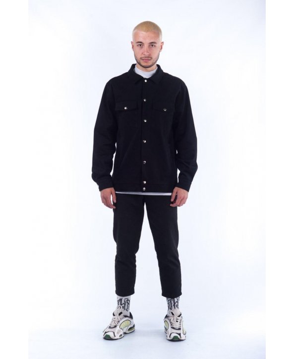 Куртка OVERSHIRT Basic "Black" - LUD