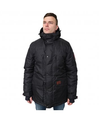 Мужская зимняя куртка Tactical 2.0 Black - Kraft