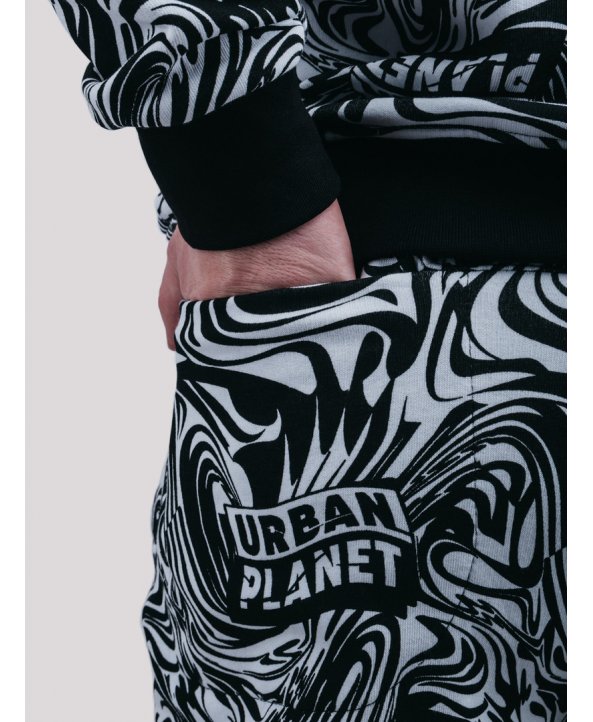 Штани Splash BLK - Urban Planet Streetwear