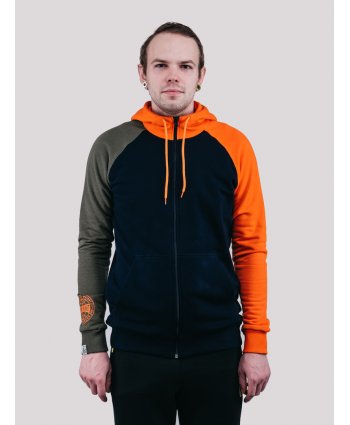 Толстовка Mix Hood Khk - Urban Planet Streetwear