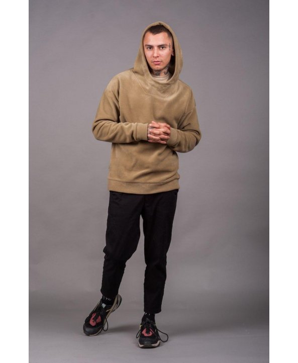 Худі Oversized “Teddy Fleece.Olive” - LUD