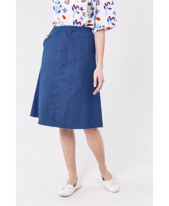 Джинсова спідниця Denim Skirt - EasyEasy