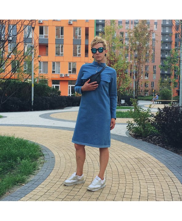 Платье Denim Dress - EasyEasy