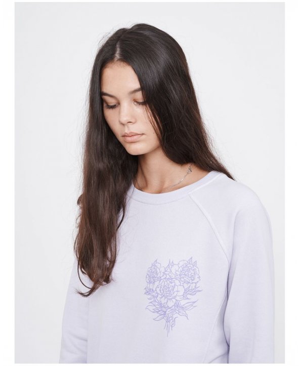 Свитшот женский Flowers Orchid - Urban Planet Streetwear