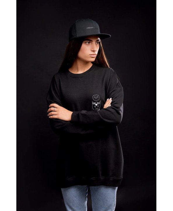 Свитшот женский DRM BLK - Urban Planet Streetwear